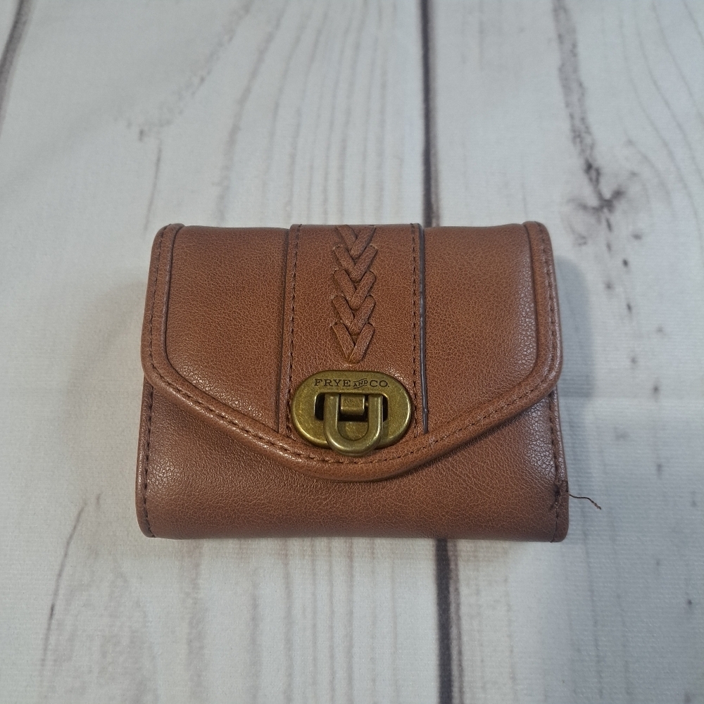 Frye & Co. Brown Leather Women's Wallet USED
